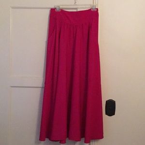 Free People maxi skirt